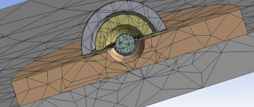 close-up graphic of a grey device with a space in the middle designed to be a vacuum chamber.