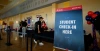 Students check in at the Student Union memorial Ballroom at the University of Arizona.