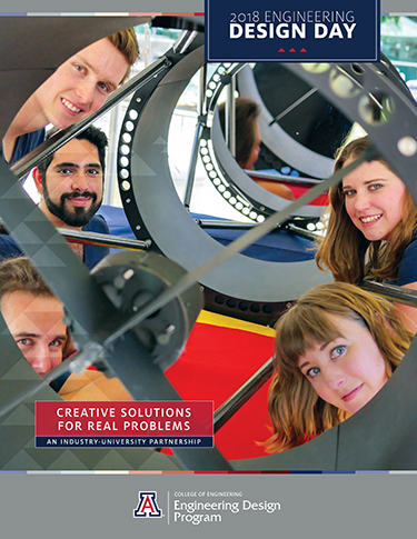 Cover image of the 2018 Design Day booklet